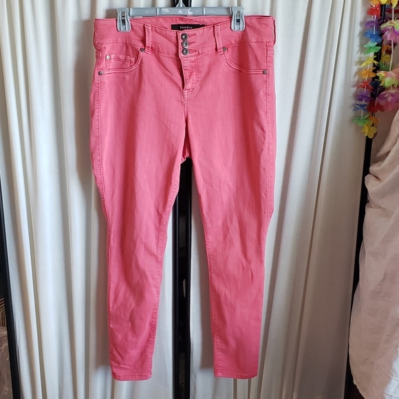 torrid Pants - Torrid size 14R pink Jeans with some stretch